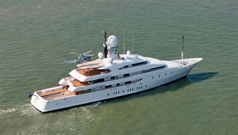 Yachts for Charter with a Helipad .